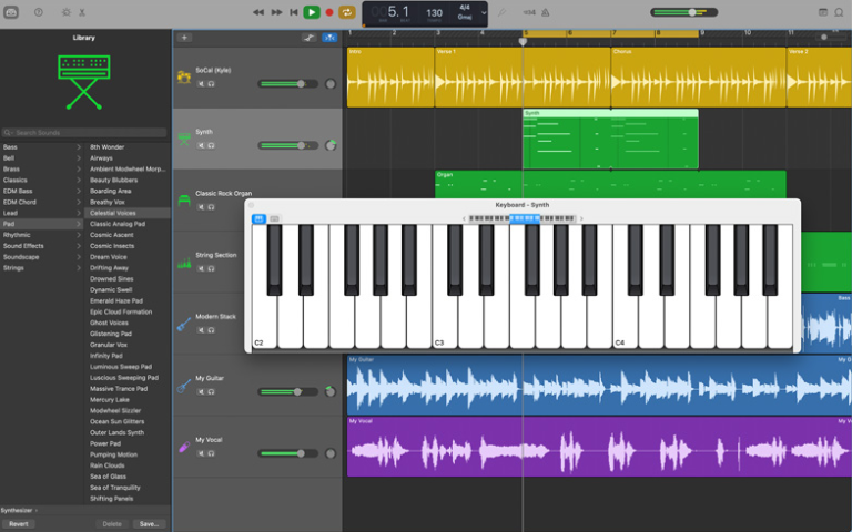 Apple GarageBand 10.3 for macOS Free Download