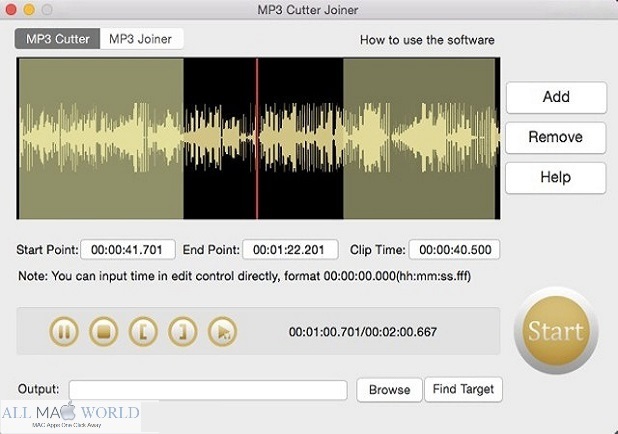 MP3 Cutter Joiner 7 for Mac Free Download