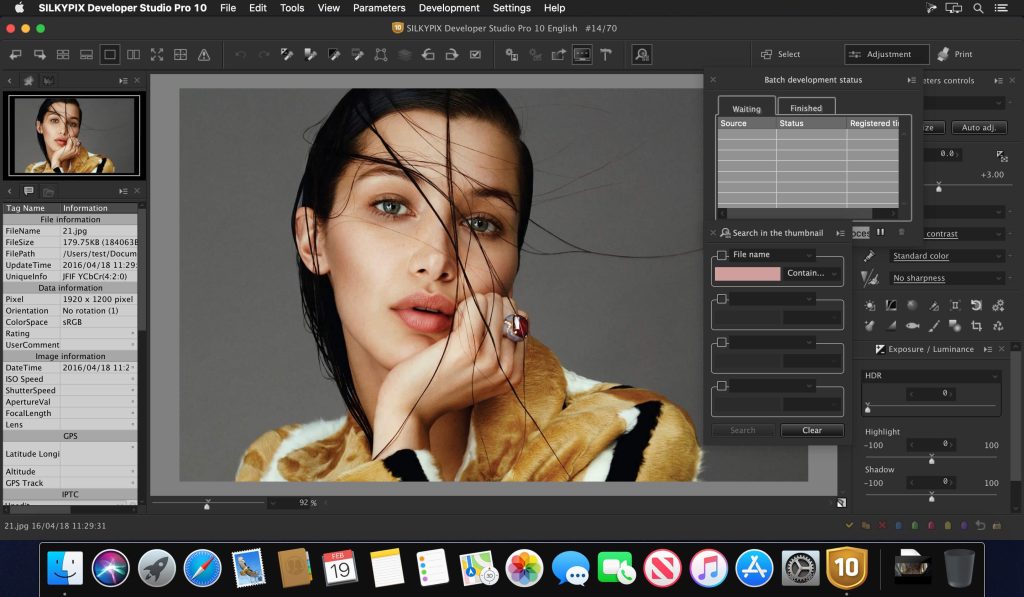 SILKYPIX Developer Studio Pro 11 for Mac Free Download Latest Version