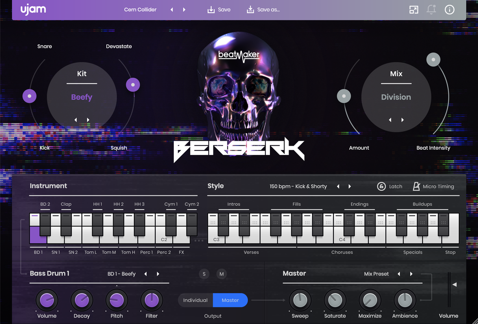 uJAM Beatmaker BM-BERSERK 2 for Mac